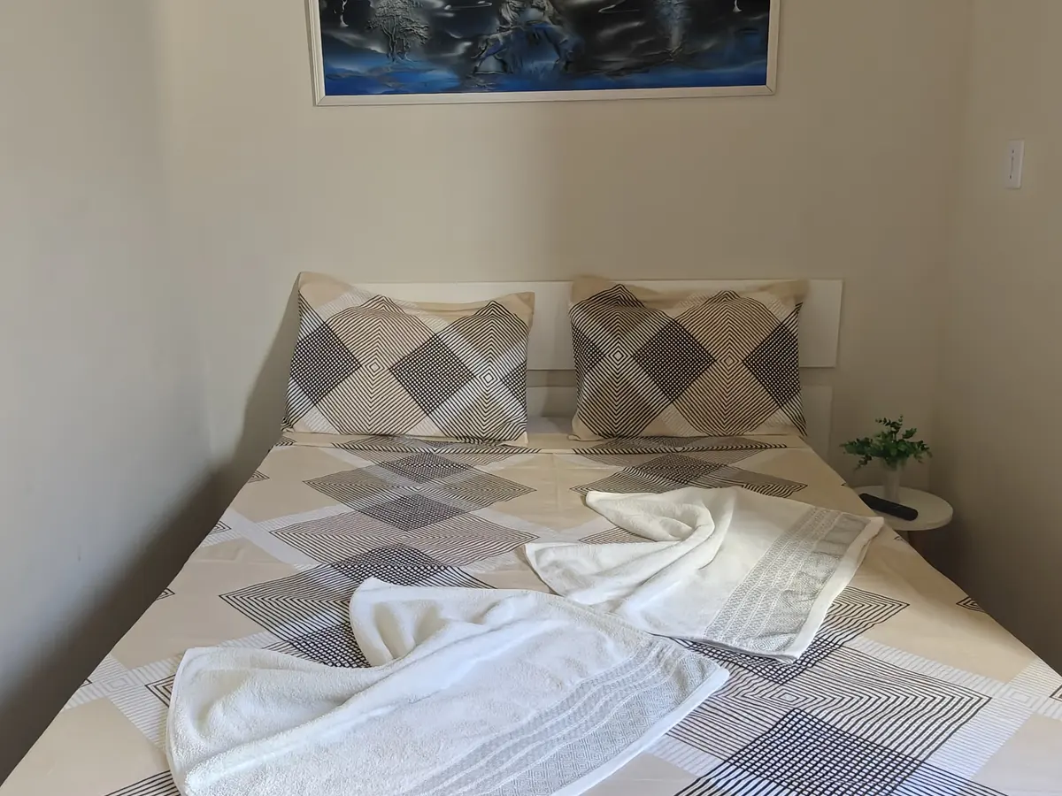 Quarto Duplo Ventilador da Pousada Espelho do Mar